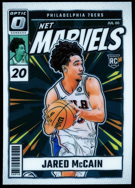 Panini Donruss Basketball 2024 Optic Net Marvels - Jared McCain RC #23
