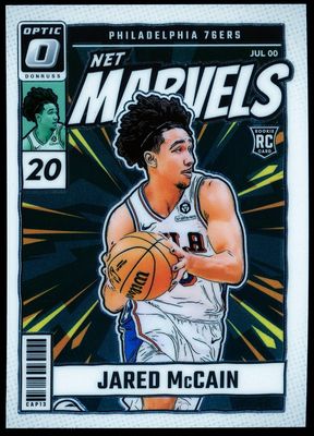 Panini Donruss Basketball 2024 Optic Net Marvels - Jared McCain RC #23