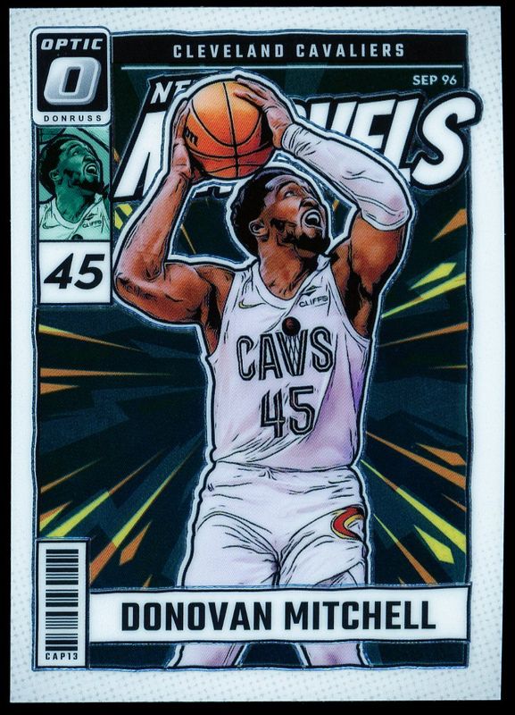 Panini Donruss Basketball 2024 Optic Net Marvels - Donovan Mitchell #13