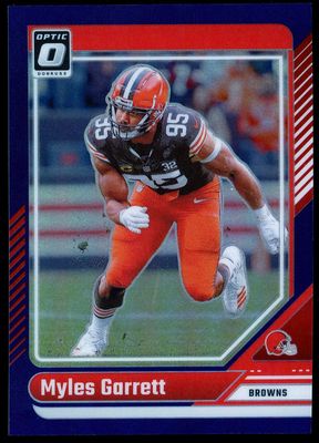 Panini Donruss Optic Football 2024 - Myles Garrett Purple 28/60 #49