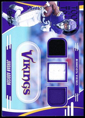 Panini Absolute Football 2025 Tools Of The Trade - Jordan Addison 87/199 Jersey #TTT-JAD