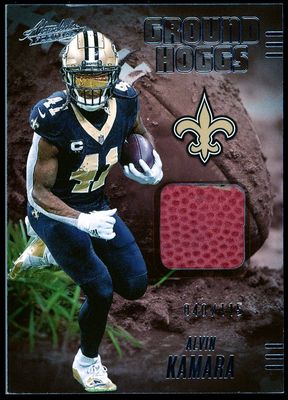 Panini Absolute Football 2025 Ground Hoggs - Alvin Kamara 40/115 #GHM-AKA