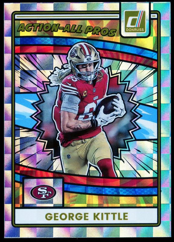 Panini Donruss Football 2025 Action All-pros - George Kittle #AAP-GKI