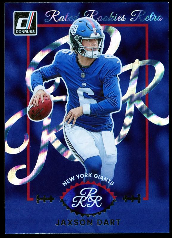 Panini Donruss Football 2025 Rated Rookies Retro - Jaxson Dart #1