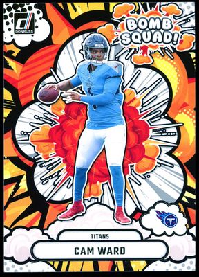 Panini Donruss Football 2025 Bomb Squad - Cam Ward #BS-CWD
