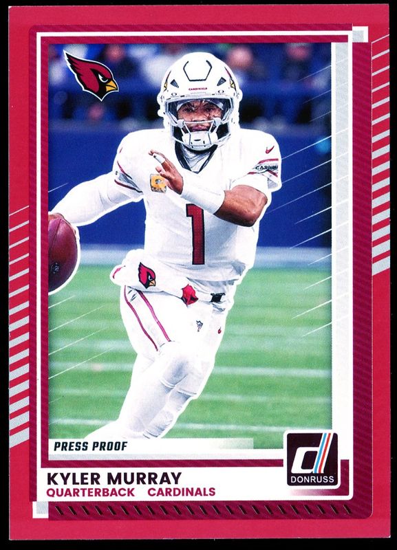 Panini Donruss Football 2025 - Kyler Murray Press Proof Red #245