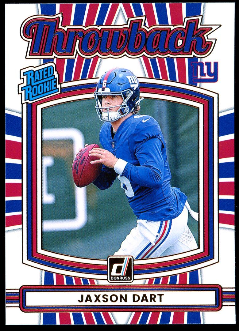 Panini Donruss Football 2025 Rated Rookie Throwback - Jaxson Dart #41