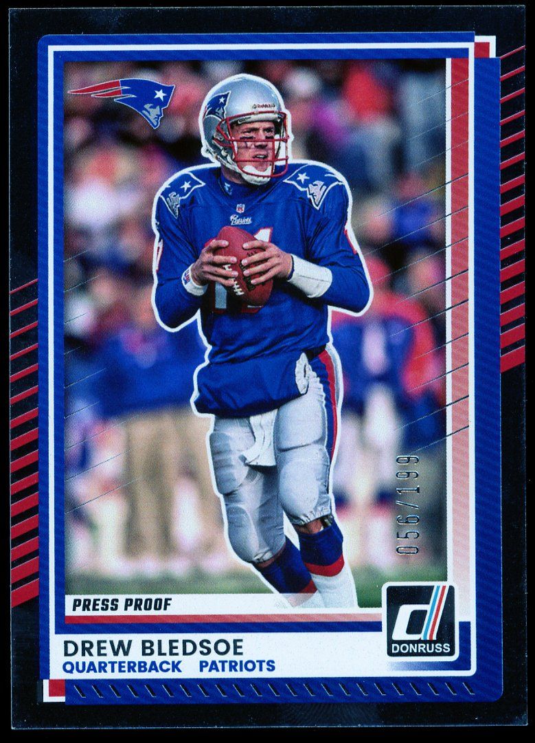 Panini Donruss Football 2025 - Drew Bledsoe Press Proof Silver 56/199 #284