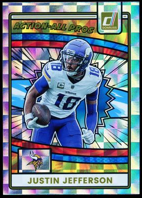 Panini Donruss Football 2025 Action All-pros - Justin Jefferson #AAP-JJE