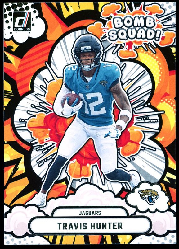 Panini Donruss Football 2025 Bomb Squad - Travis Hunter #BS-THR