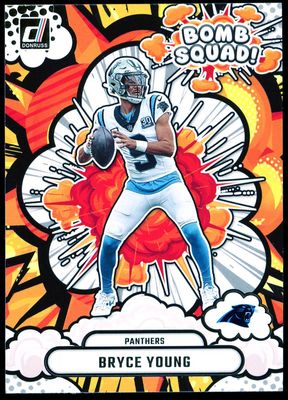 Panini Donruss Football 2025 Bomb Squad - Bryce Young #BS-BYG