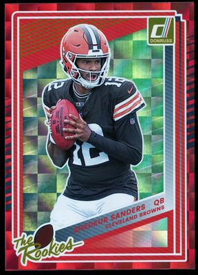 Panini Donruss Football 2025 The Rookies - Shedeur Sanders #5
