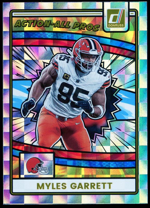 Panini Donruss Football 2025 Action All-pros - Myles Garrett #AAP-MGA