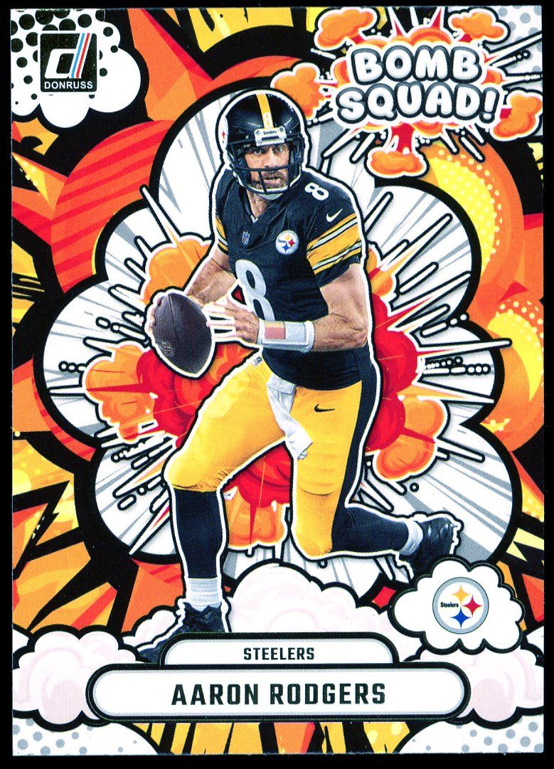 Panini Donruss Football 2025 Bomb Squad - Aaron Rodgers #BS-ARS