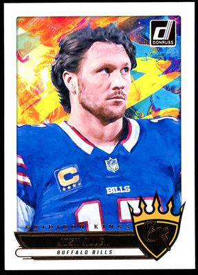 Panini Donruss Football 2025 Gridiron Kings - Josh Allen #GK-JAN