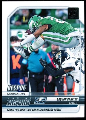 Panini Donruss Football 2025 Best of Instant - Saquon Barkley #INS-SBY