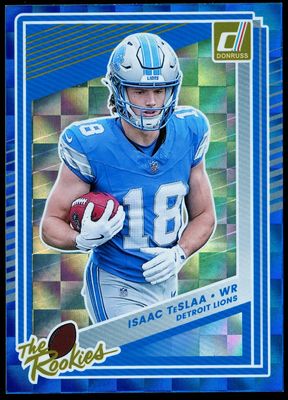 Panini Donruss Football 2025 The Rookies - Isaac TeSlaa #35
