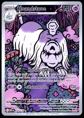 Pokemon Mega Evolution 2025 - Houndstone #145