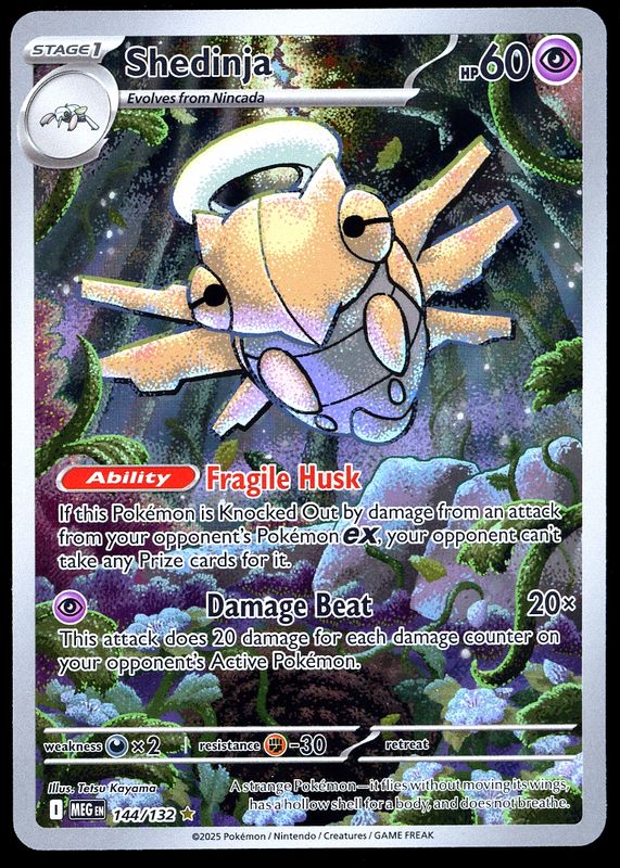 Pokemon Mega Evolution 2025 - Shedinja #144
