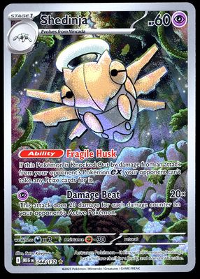 Pokemon Mega Evolution 2025 - Shedinja #144