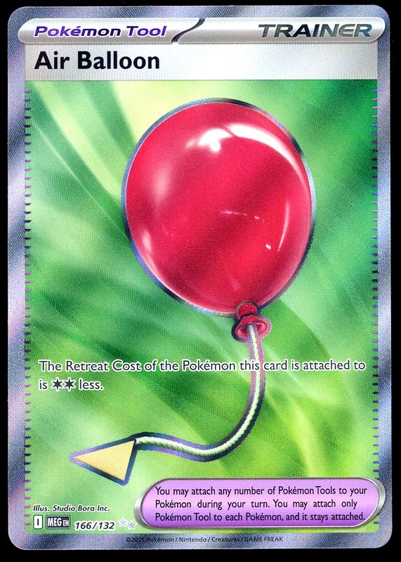 Pokemon Mega Evolution 2025 - Air Balloon #166