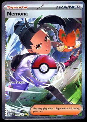 Pokemon Paldean Fates 2024 - Nemona #238