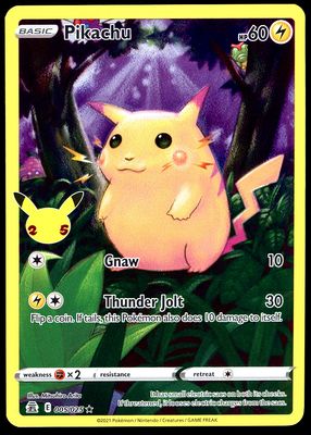 Pokemon Celebrations 2021 - Pikachu #5