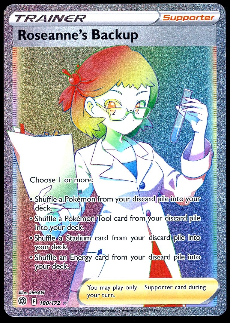 Pokemon Brilliant Stars 2022 - Roseanne’s Backup #180