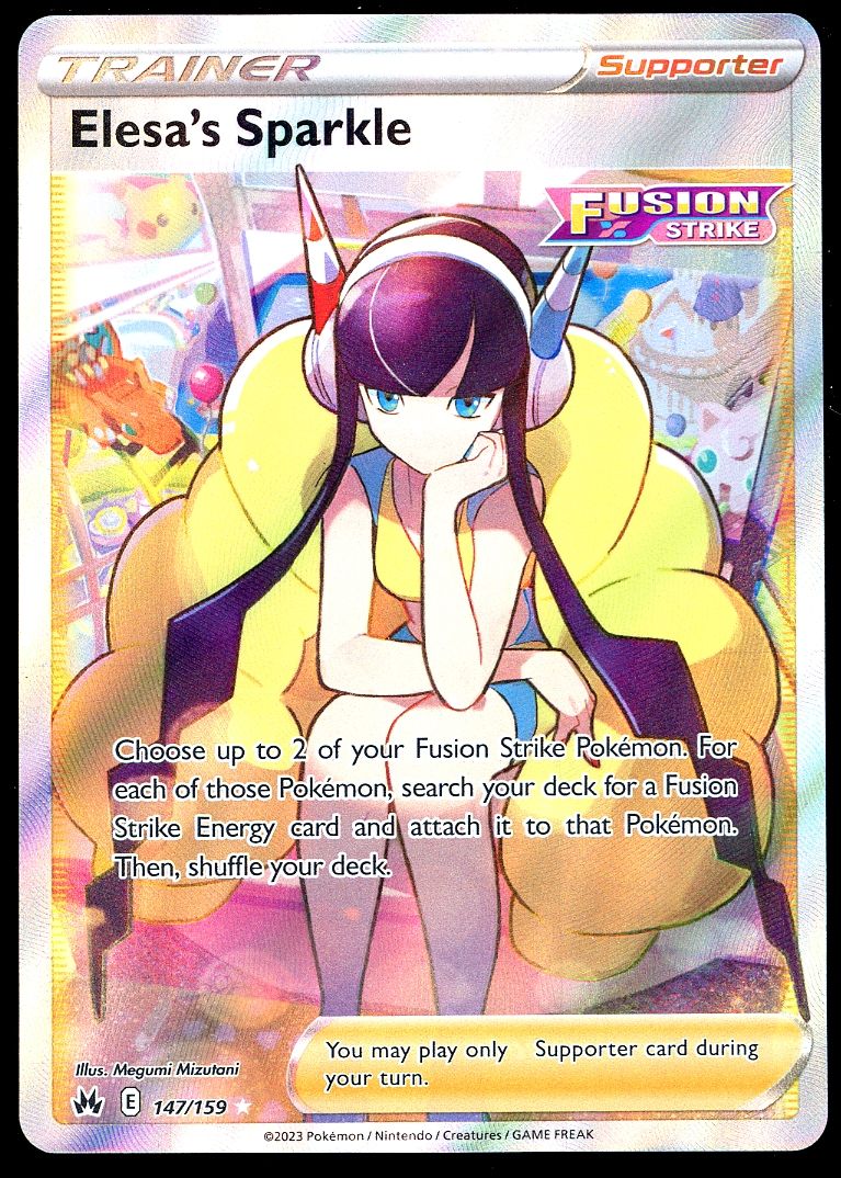 Pokemon Crown Zenith 2023 - Else’s Sparkle #147