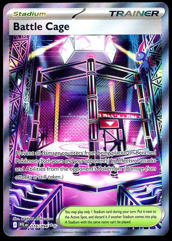Pokemon Phantasmal Flames 2025 - Battle Cage #116