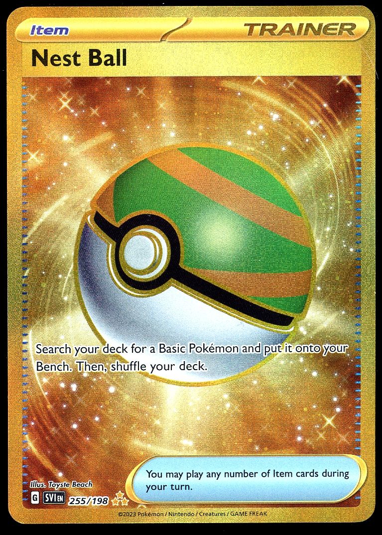 Pokemon Scarlet &amp; Violet 151 2023 - Nest Ball #255