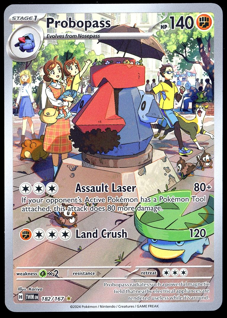 Pokemon Twilight Masquerade 2024 - Probopass #182