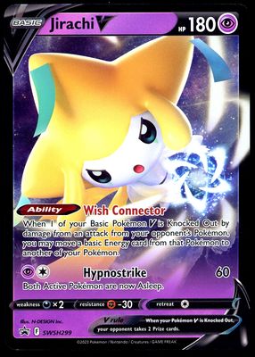 Pokemon Promo 2023 - Jirachi V #SWSH299