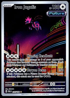 Pokemon Paradox Rift 2023 - Iron Jugulis #216