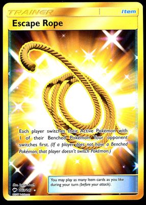 Pokemon Burning Shadows 2017 - Escape Rope #163