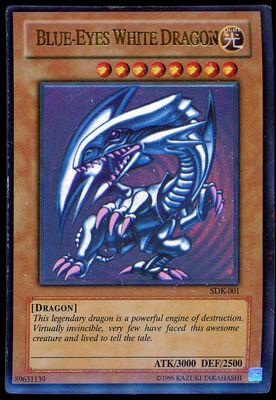 YuGiOh Starter Deck: Kaiba 1996 - Blue-Eyes White Dragon #SDK-001