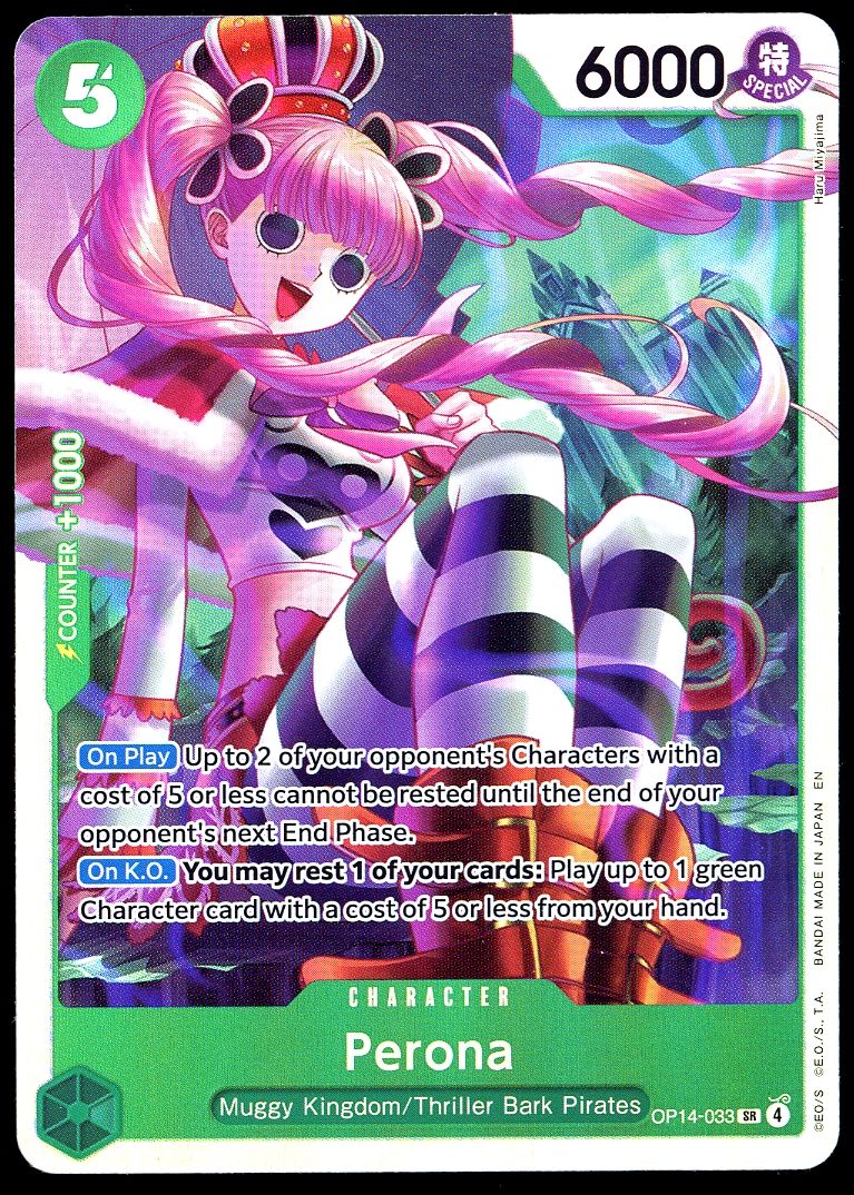 One Piece Azure Sea’s Seven 2026 - Perona #OP14-033
