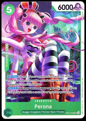 One Piece Azure Sea’s Seven 2026 - Perona #OP14-033