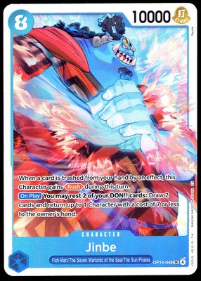 One Piece Azure Sea’s Seven 2026 - Jinbe #OP14-049