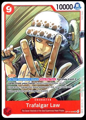 One Piece Azure Sea’s Seven 2026 - Trafalgar Law #OP14-009
