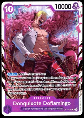 One Piece Azure Sea’s Seven 2026 - Donquixote Doflamingo #OP14-069