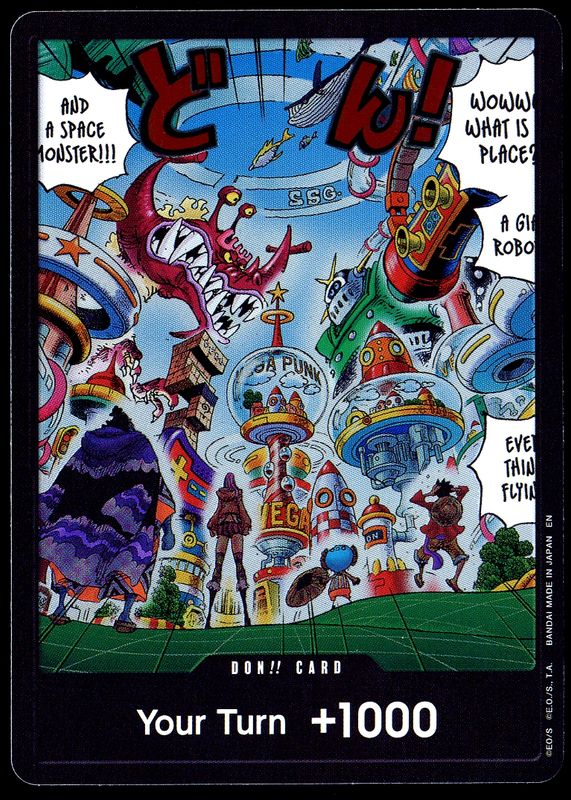 One Piece Azure Sea’s Seven 2026 - Don Card Egghead