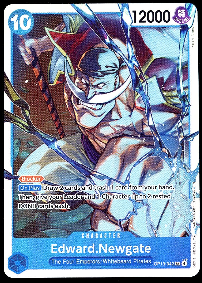 One Piece Carrying On His Will 2025 - Edward.Newgate #OP13-042