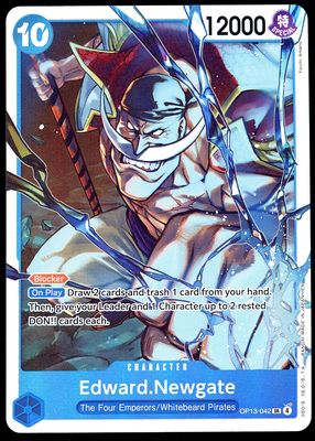One Piece Carrying On His Will 2025 - Edward.Newgate #OP13-042