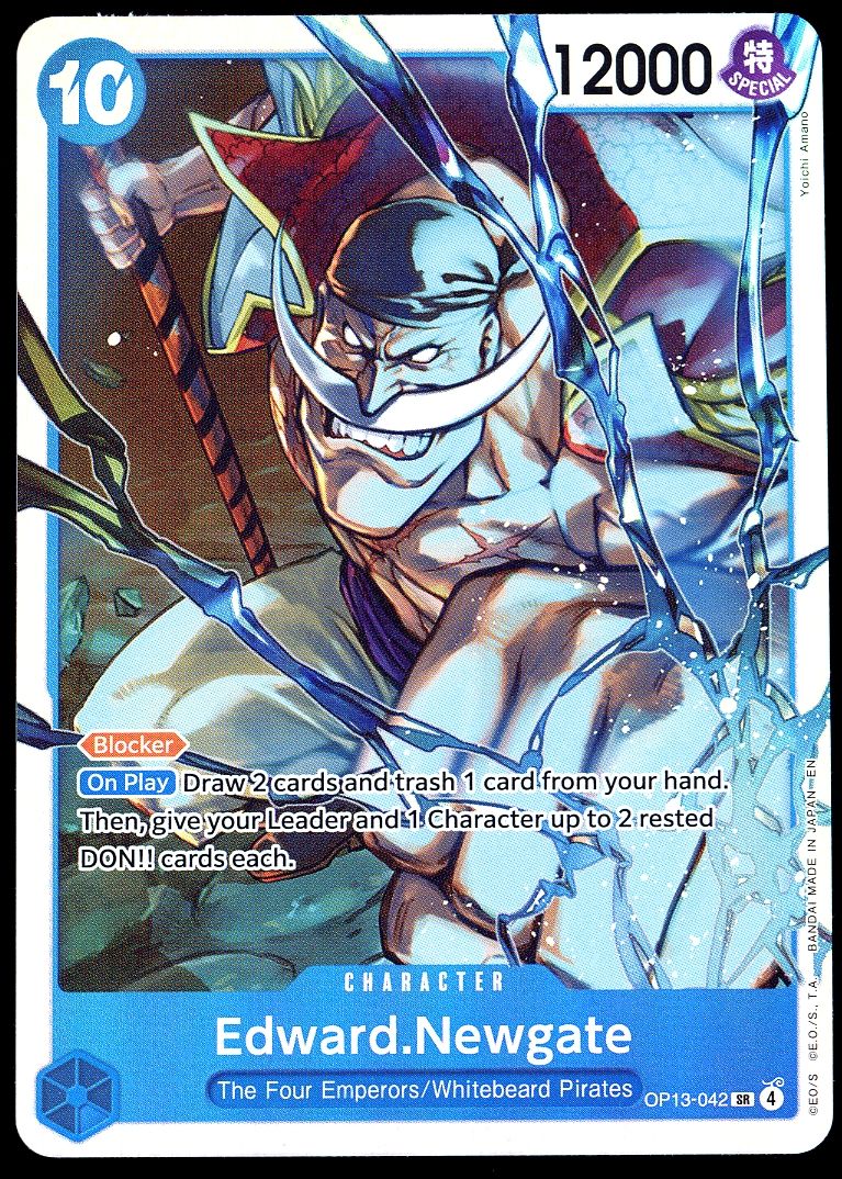 One Piece Carrying On His Will 2025 - Edward.Newgate #OP13-042