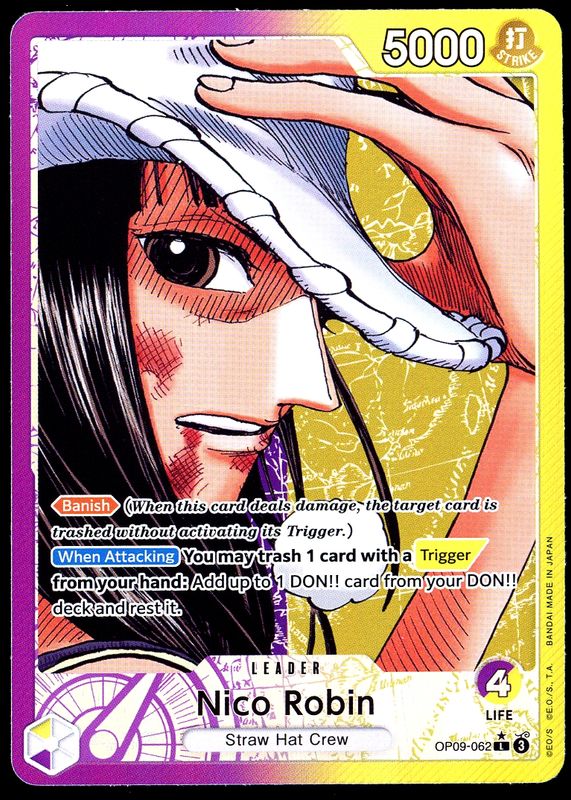 One Piece Emperors in the New World - Nico Robin #OP09-062