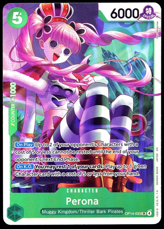 One Piece Azure Sea’s Seven 2026 - Perona #OP14-033