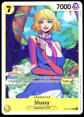 One Piece Carrying On His Will 2025 - Stussy #OP13-110