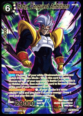 Dragon Ball Z Fearsome Rivals 2026 - Baby, Conquest Ambitions #BT29-134 SPR