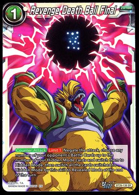 Dragon Ball Z Fearsome Rivals 2026 - Revenge Death Ball Final #BT29-139